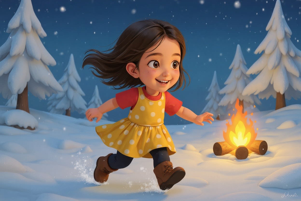 Shreya's Kargil Adventure — illustration for page 9