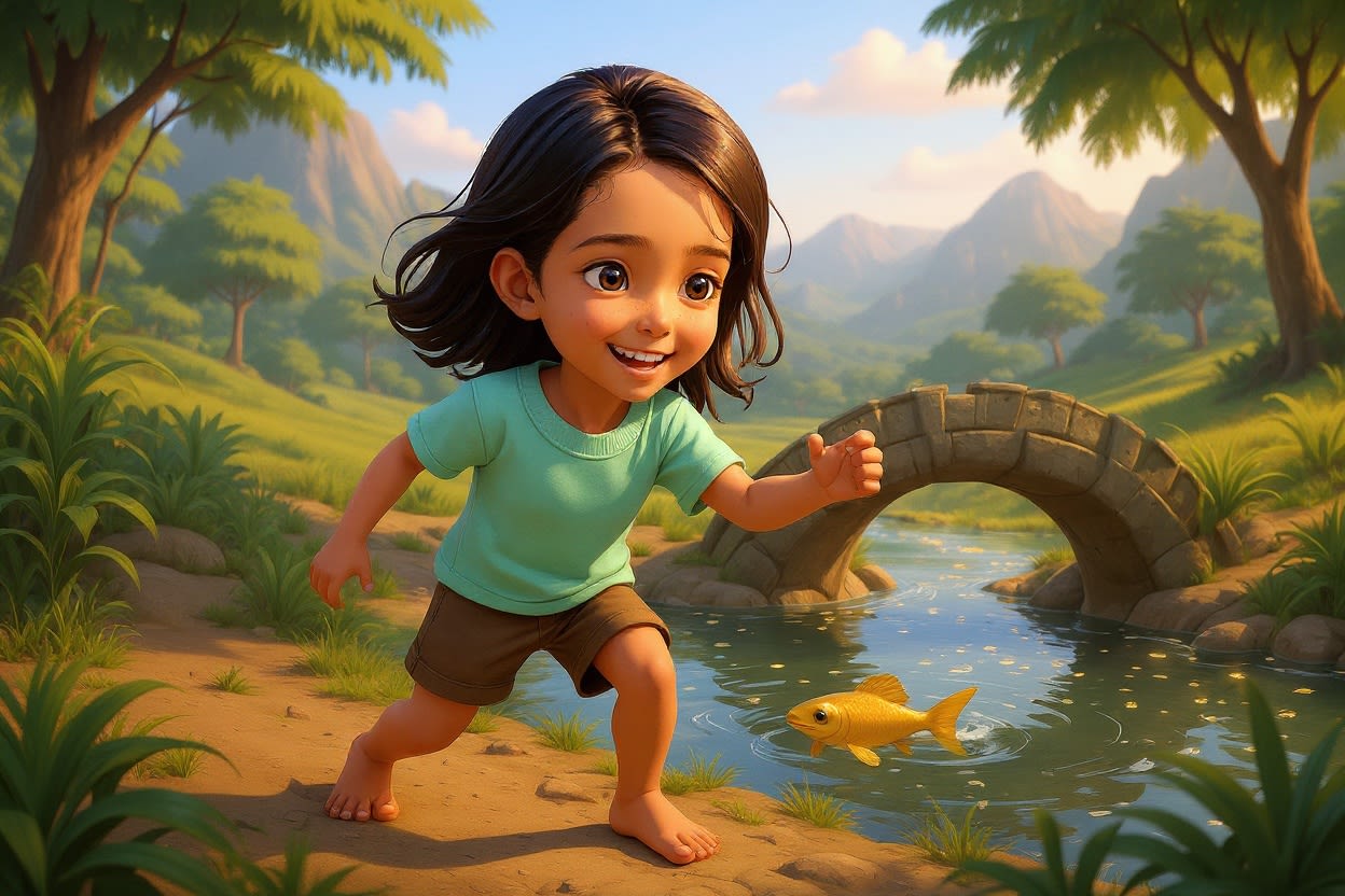 Shreya and the Dinosaur Quest — illustration for page 4