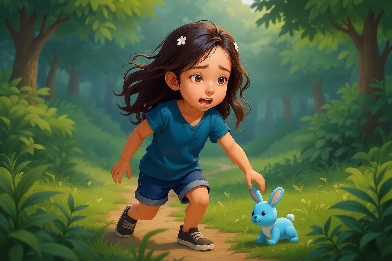 Aahana's Mountain Adventure — illustration for page 5