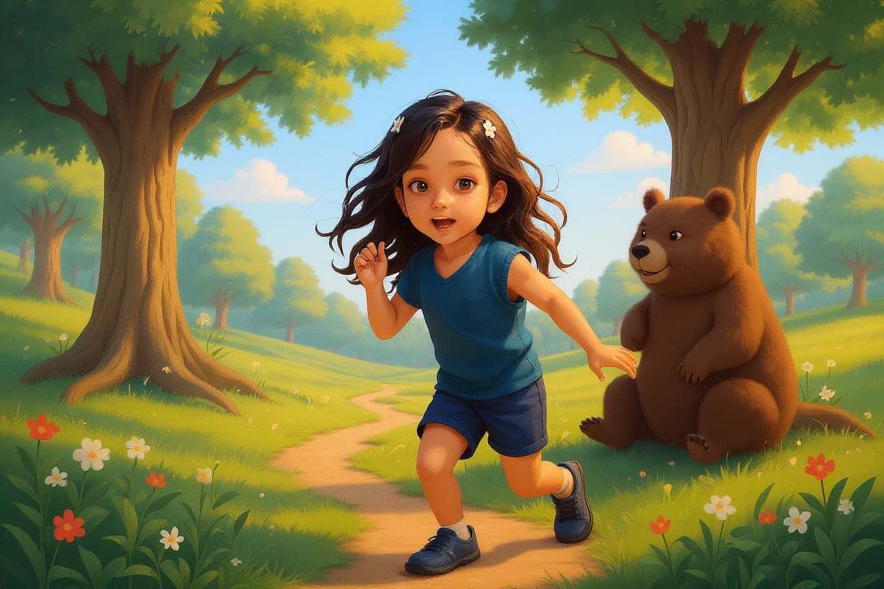 Aahana's Mountain Adventure — illustration for page 8