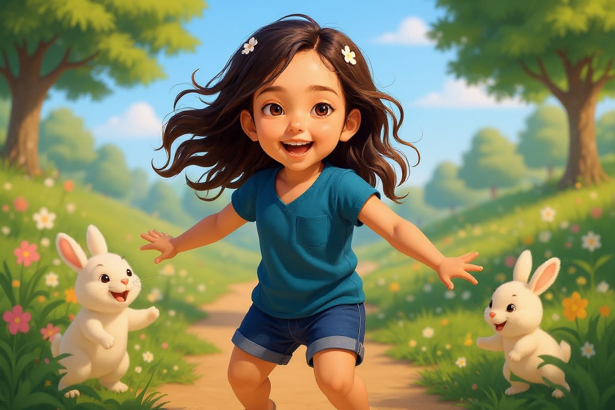 Aahana's Mountain Adventure — illustration for page 10