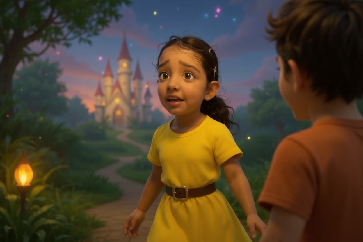 Shreya and the Festival of Lights — illustration for page 6