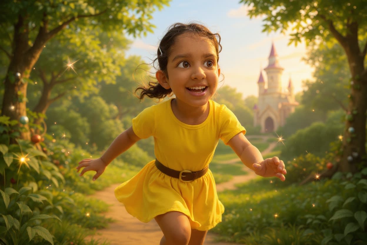Shreya and the Festival of Lights — illustration for page 8