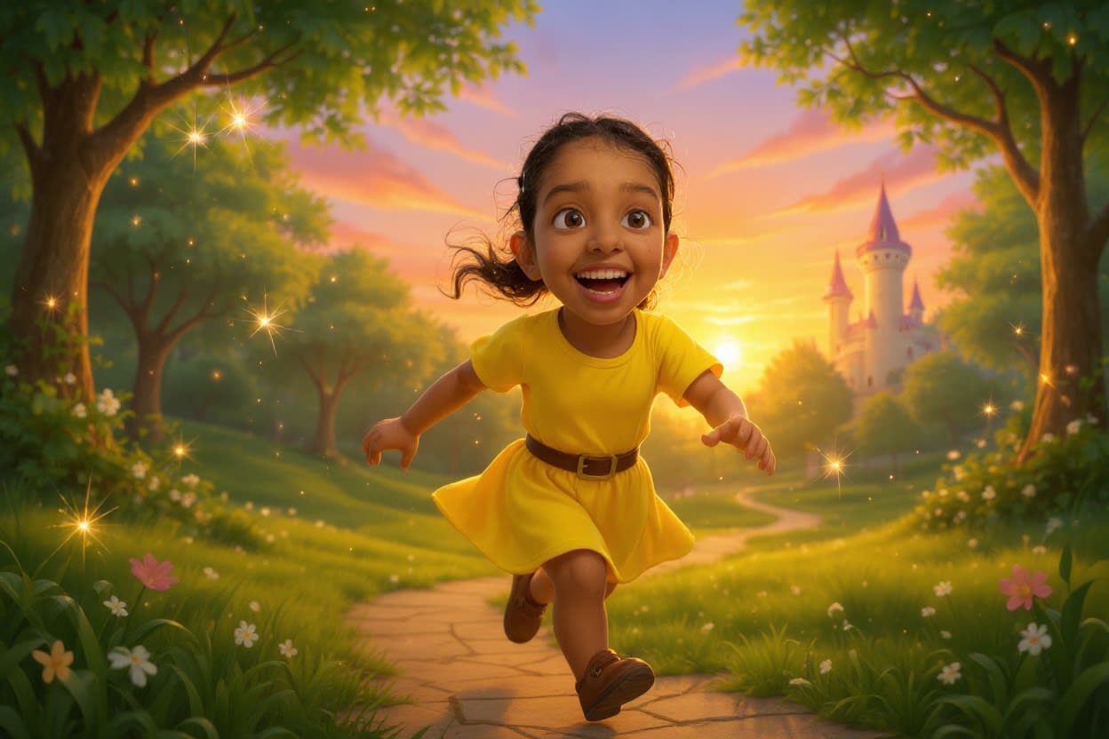 Shreya and the Festival of Lights — illustration for page 10