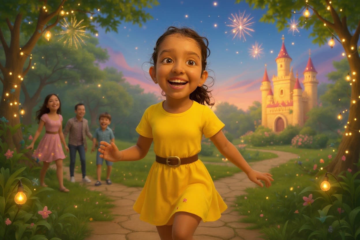 Shreya and the Festival of Lights — illustration for page 11