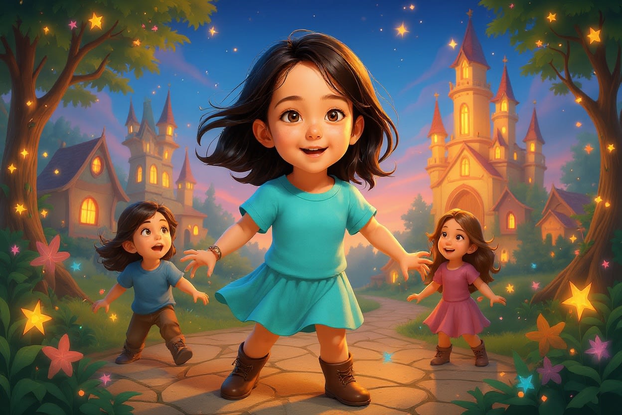 Aahana's Diwali Adventure — illustration for page 11