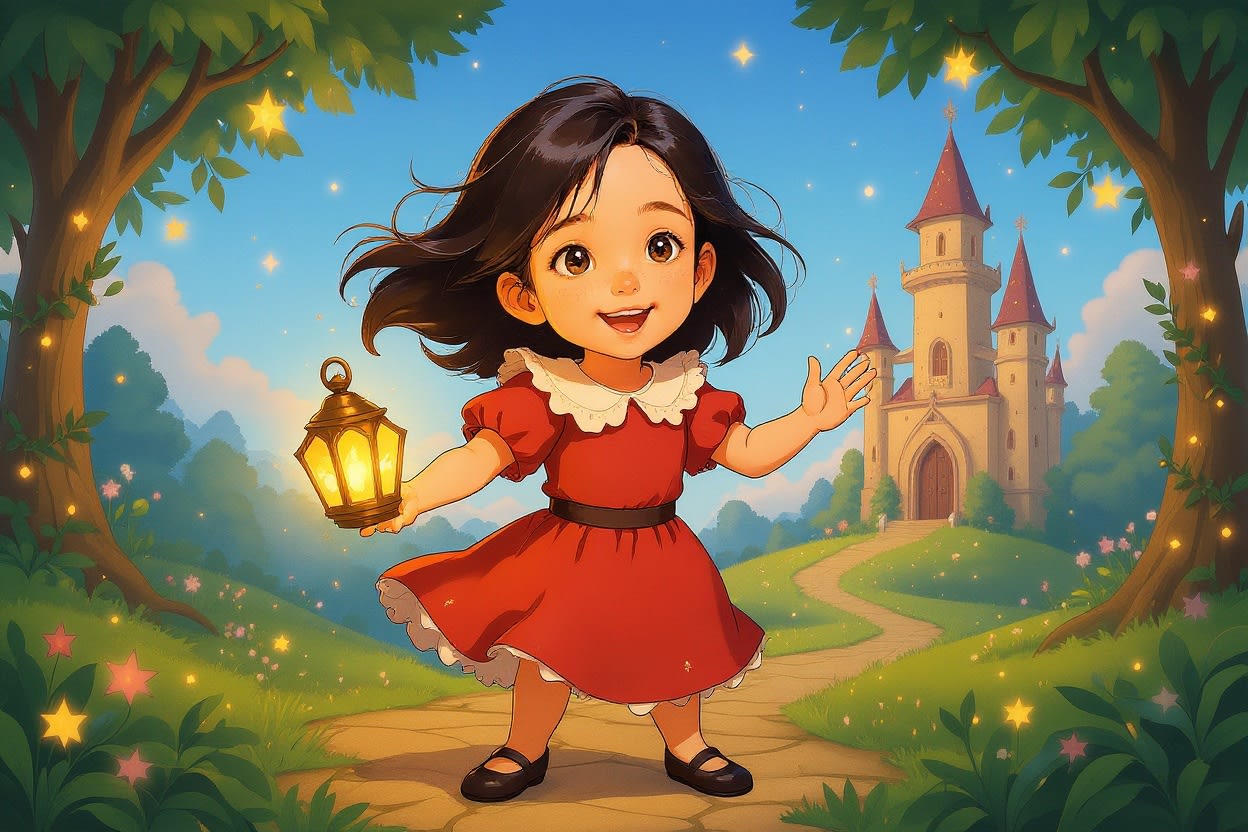 Aahana Singh and the Festival of Lights — illustration for page 3