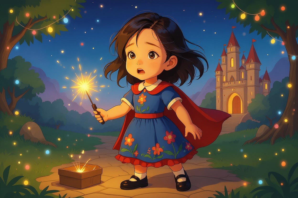 Aahana Singh and the Festival of Lights — illustration for page 5