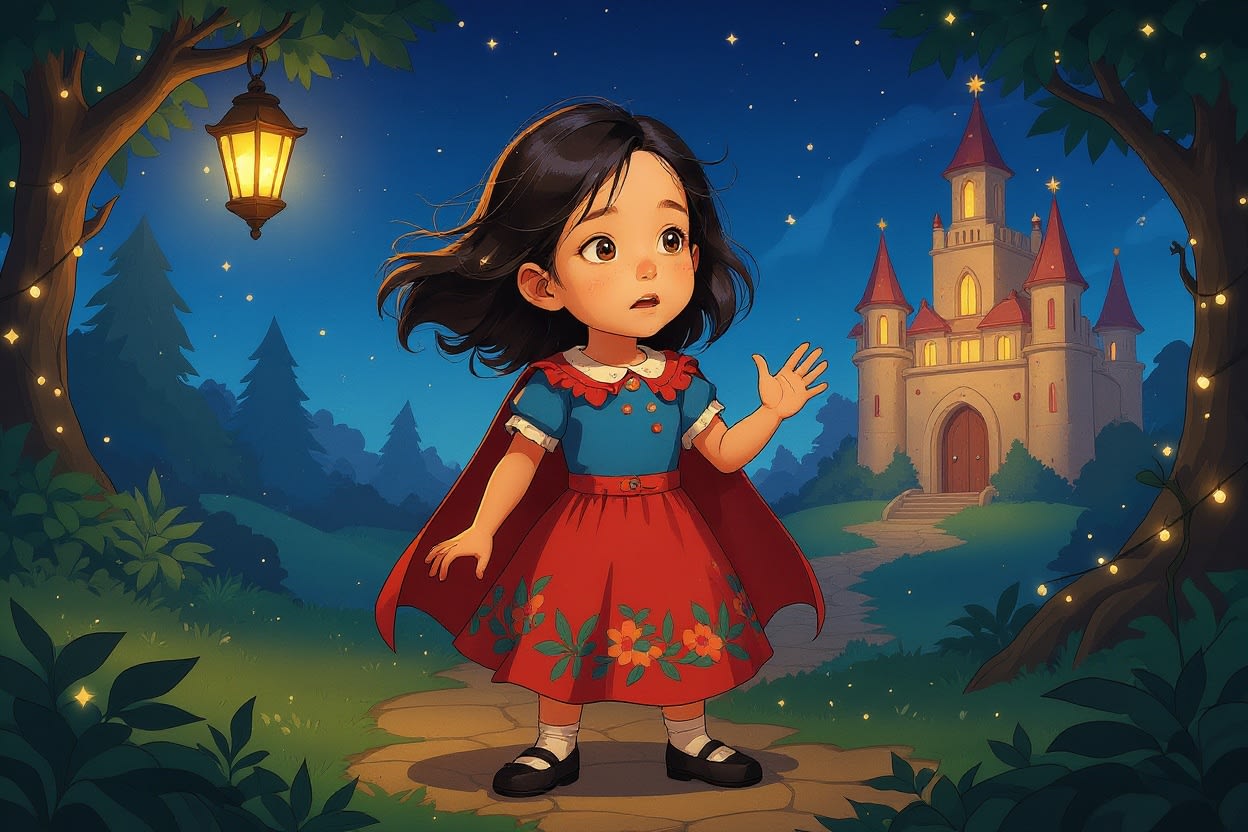Aahana Singh and the Festival of Lights — illustration for page 7