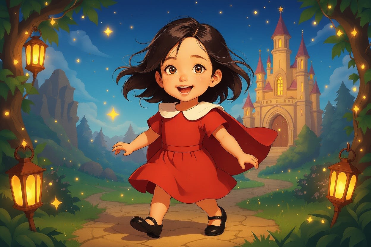 Aahana Singh and the Festival of Lights — illustration for page 8