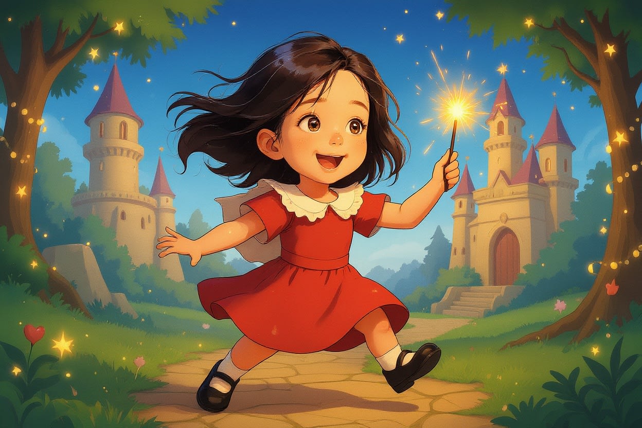 Aahana Singh and the Festival of Lights — illustration for page 9