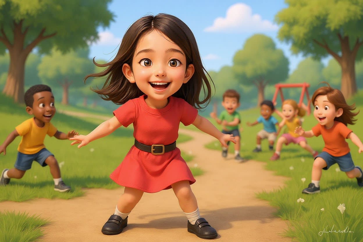 Shreya's New Adventure — illustration for page 4