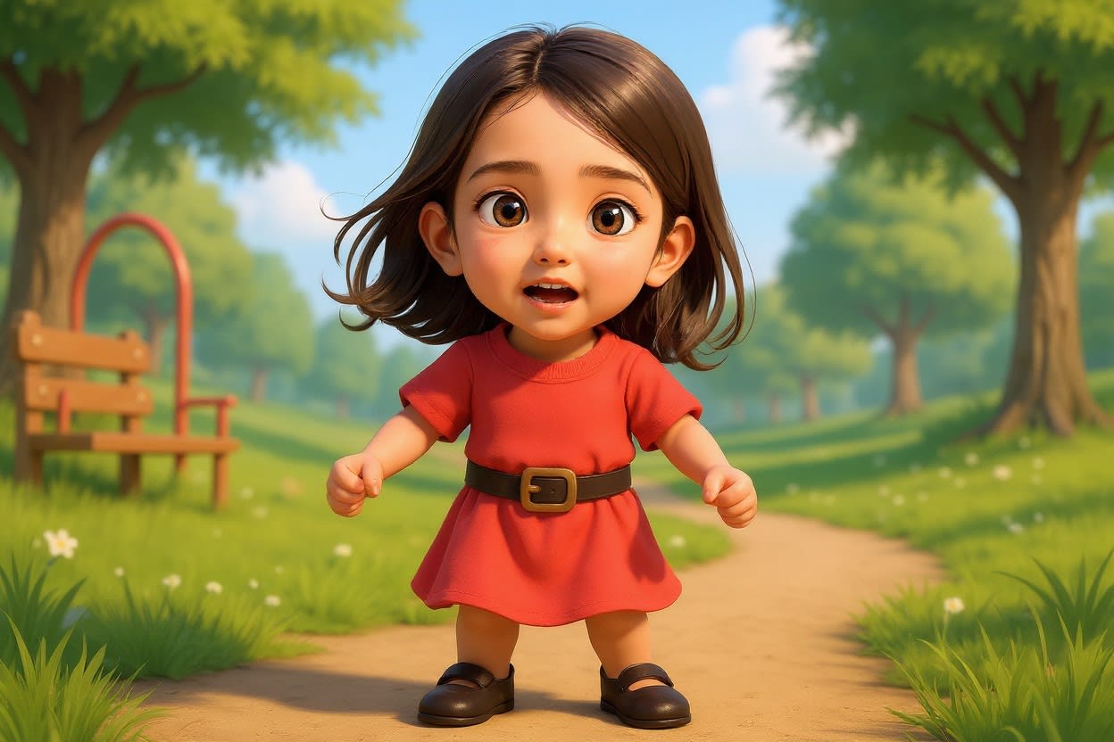 Shreya's New Adventure — illustration for page 8