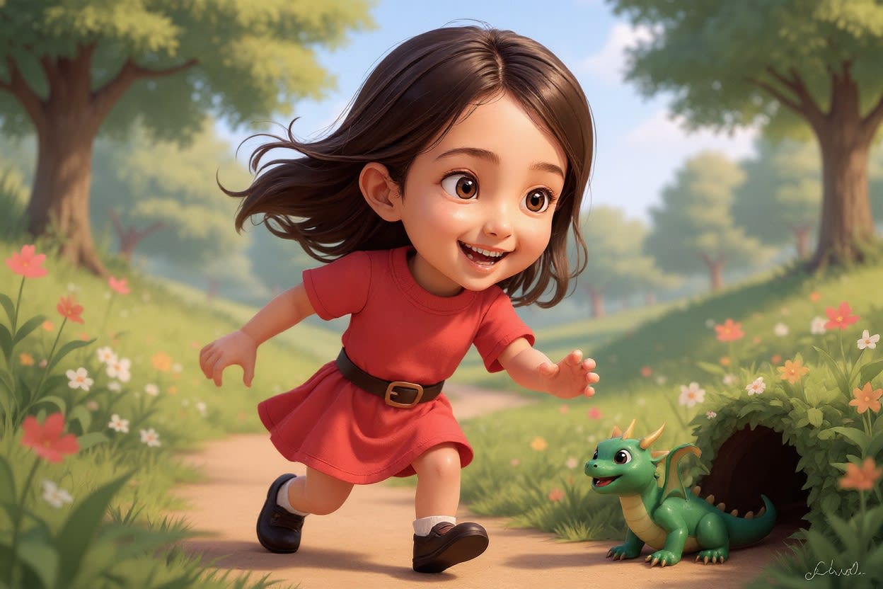 Shreya's New Adventure — illustration for page 10