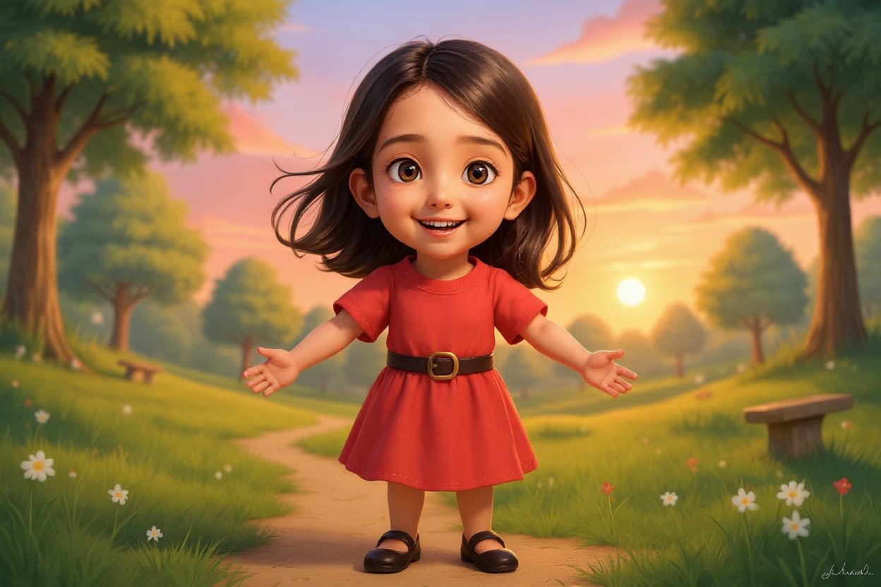 Shreya's New Adventure — illustration for page 12
