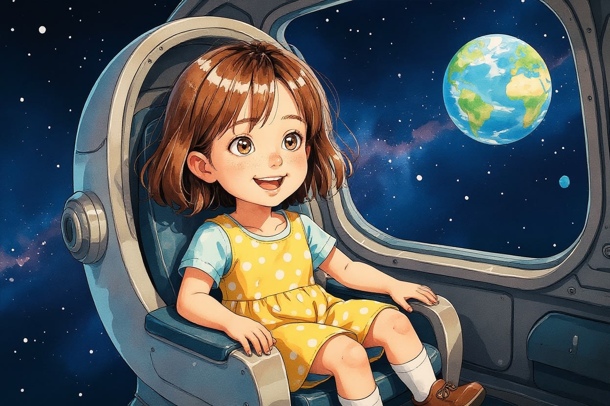 Aahana's Moon Adventure — illustration for page 12
