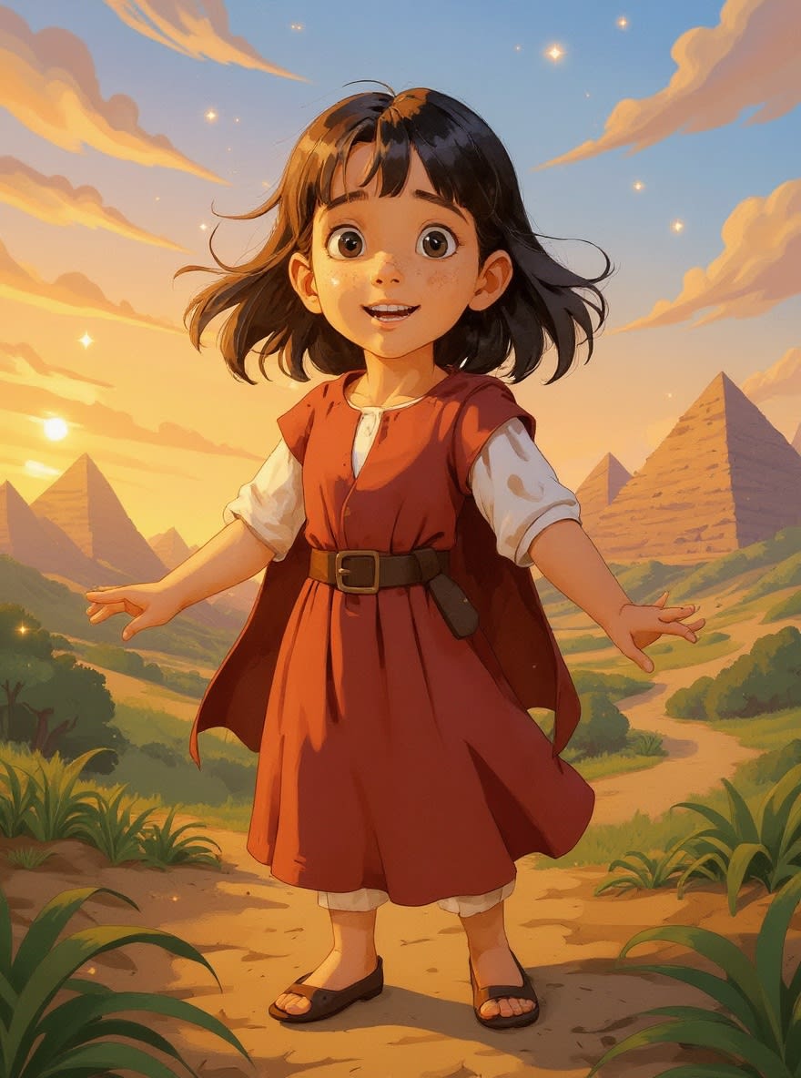 Cover of Shreya's Magical Journey to Egypt