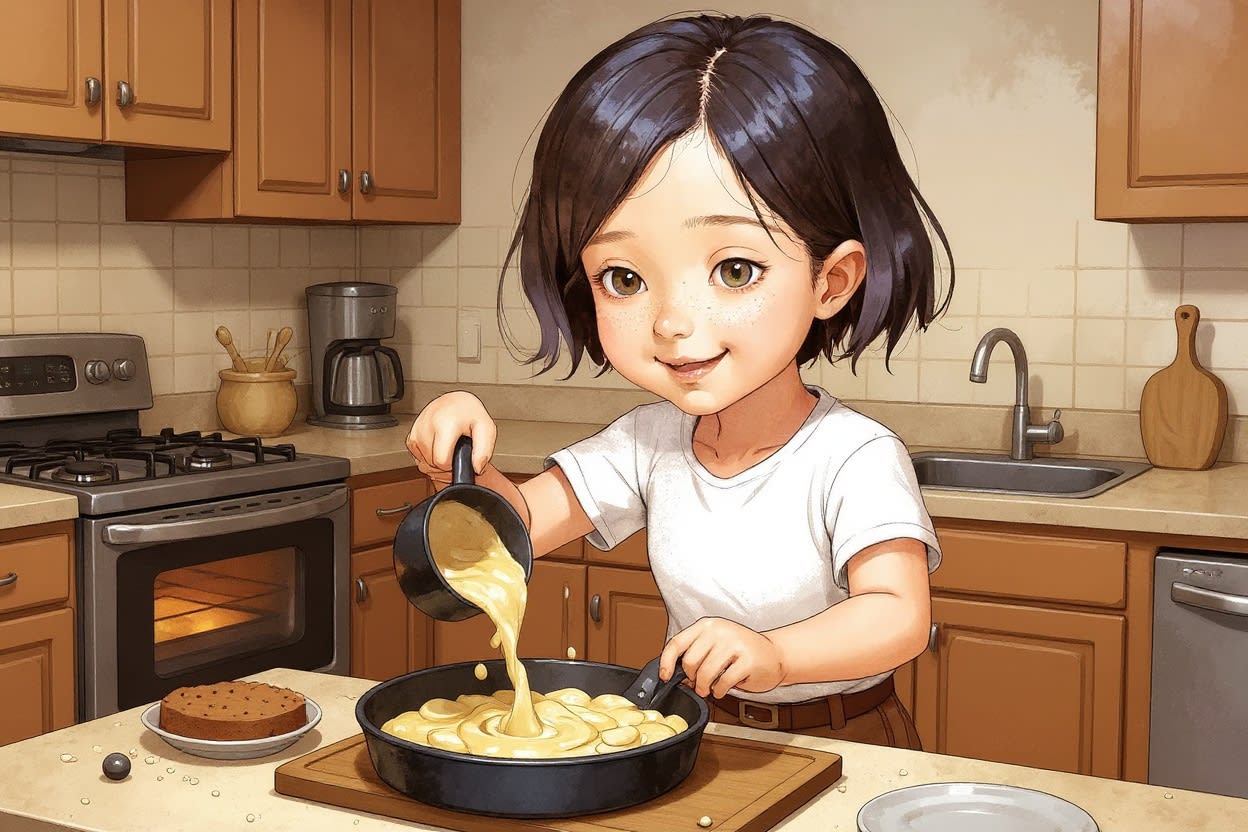 Aahana's Magical Cake Adventure — illustration for page 4