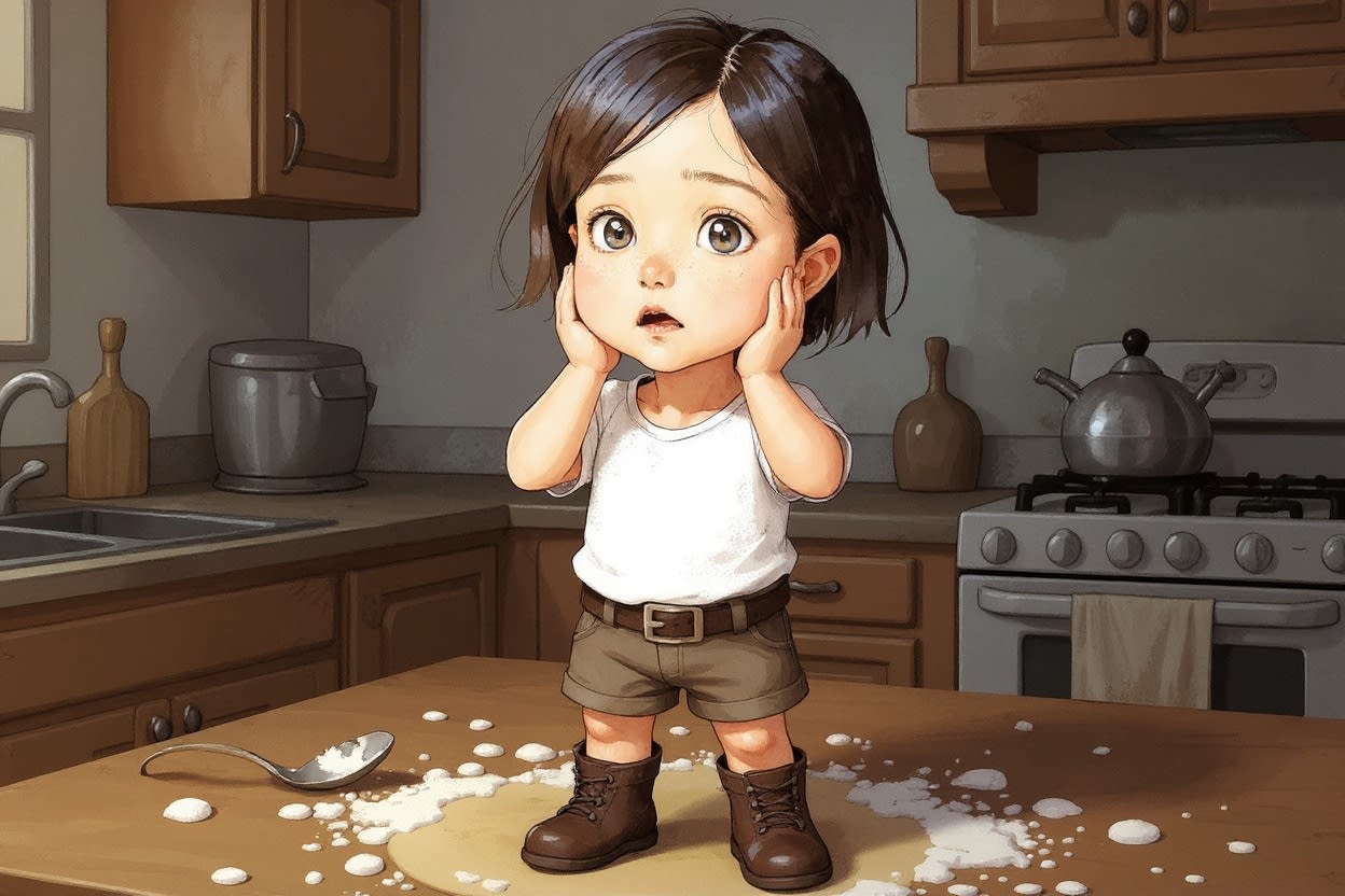Aahana's Magical Cake Adventure — illustration for page 5