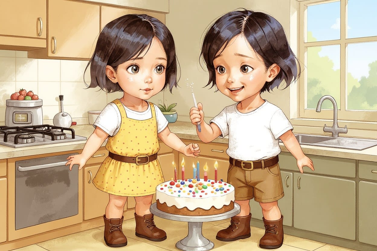Aahana's Magical Cake Adventure — illustration for page 10