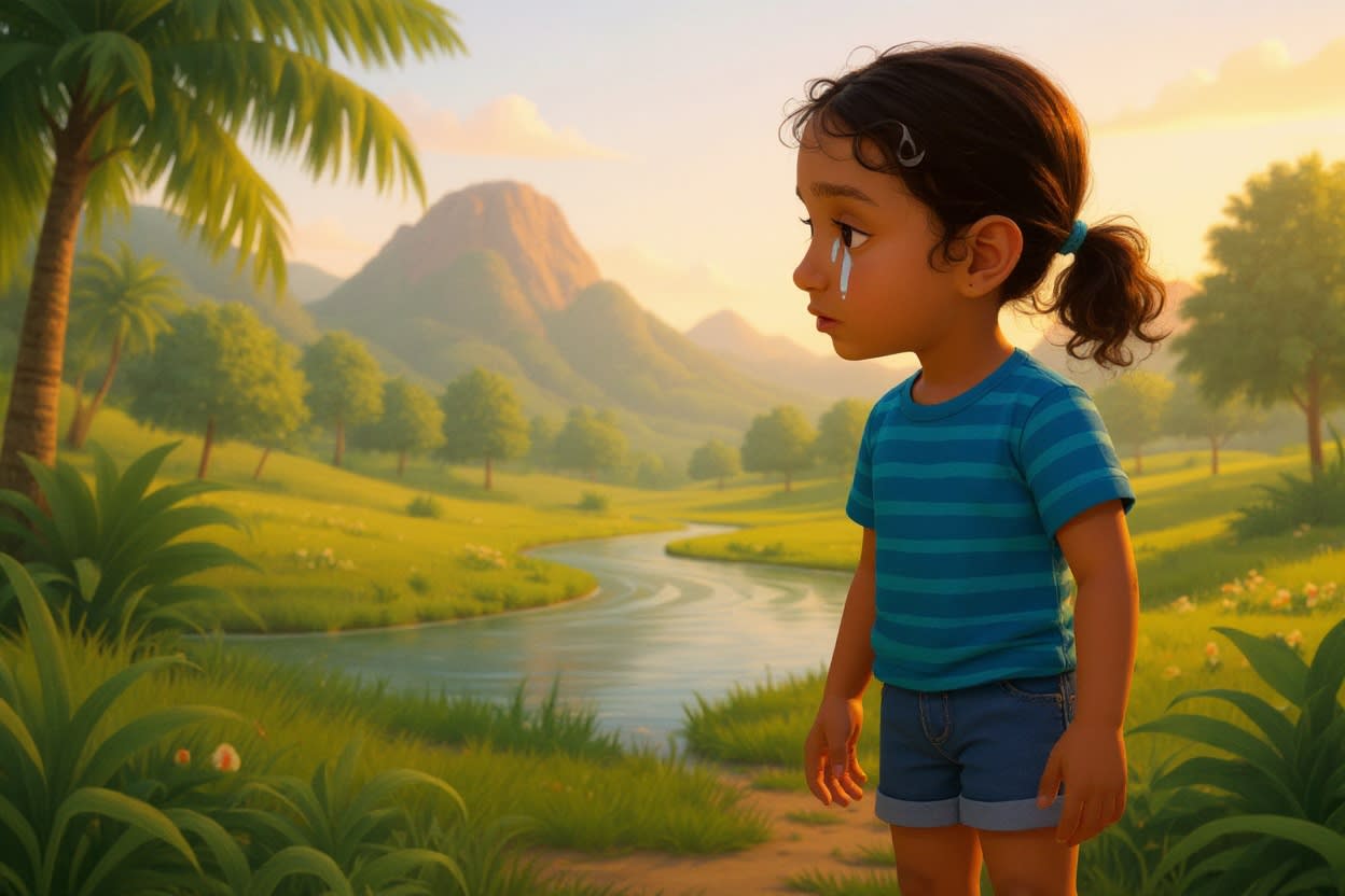 Shreya and the Spinosaurus Surprise — illustration for page 7
