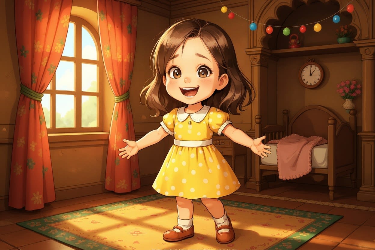 Aahana and the Lost Bell — illustration for page 1