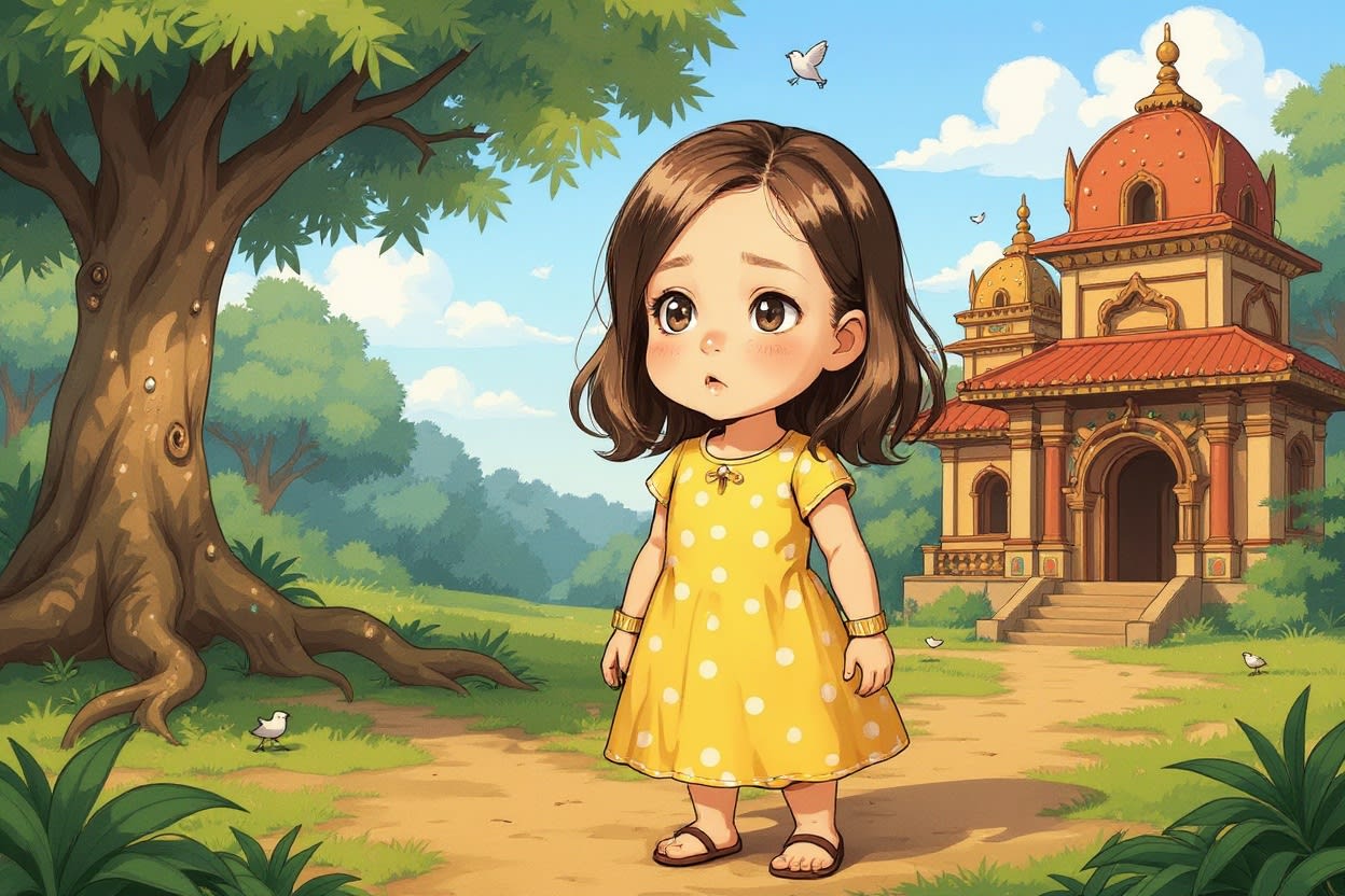 Aahana and the Lost Bell — illustration for page 4