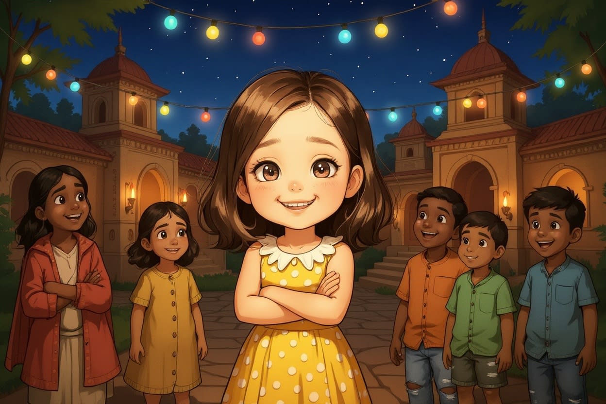 Aahana and the Lost Bell — illustration for page 11