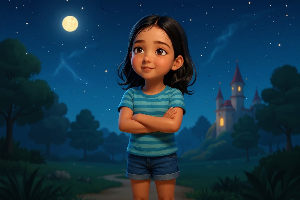 Shreya and the Tiger Trail — illustration for page 12