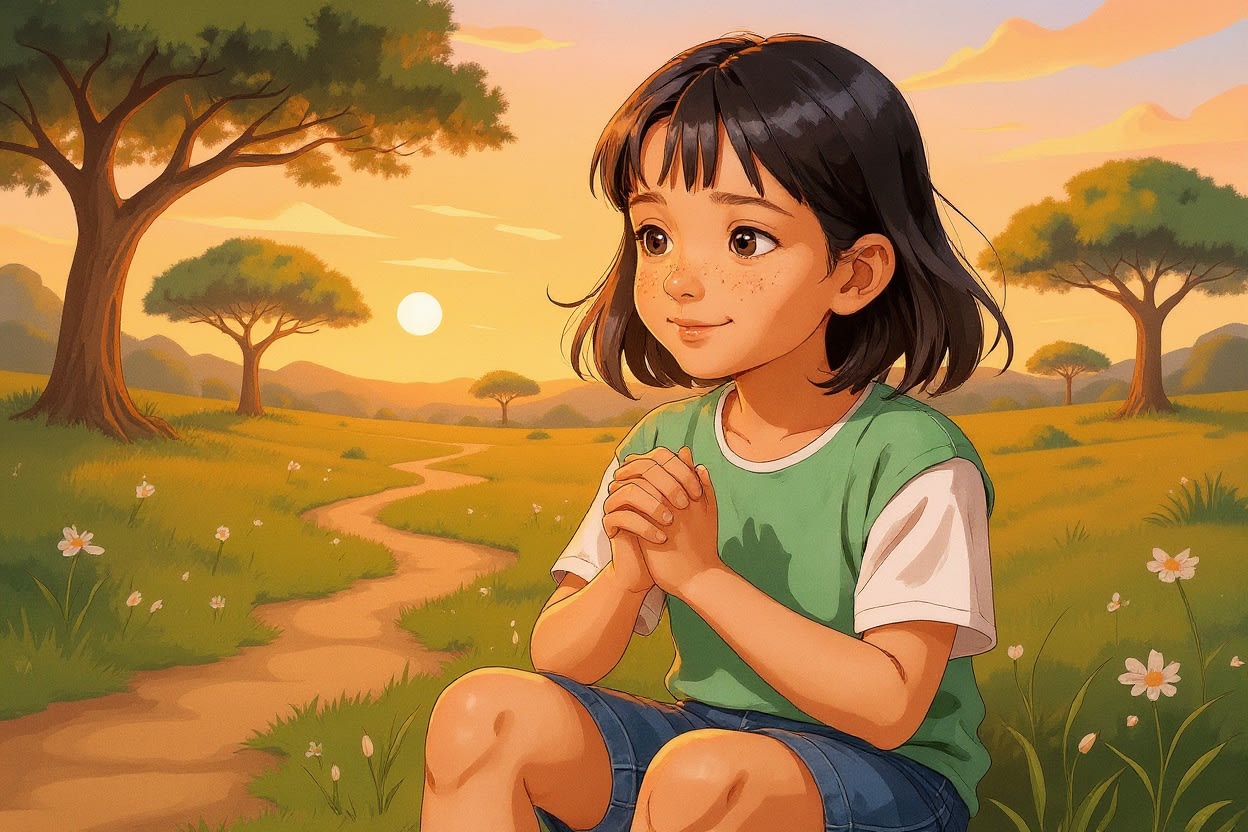Shreya's Wild Safari Adventure — illustration for page 11