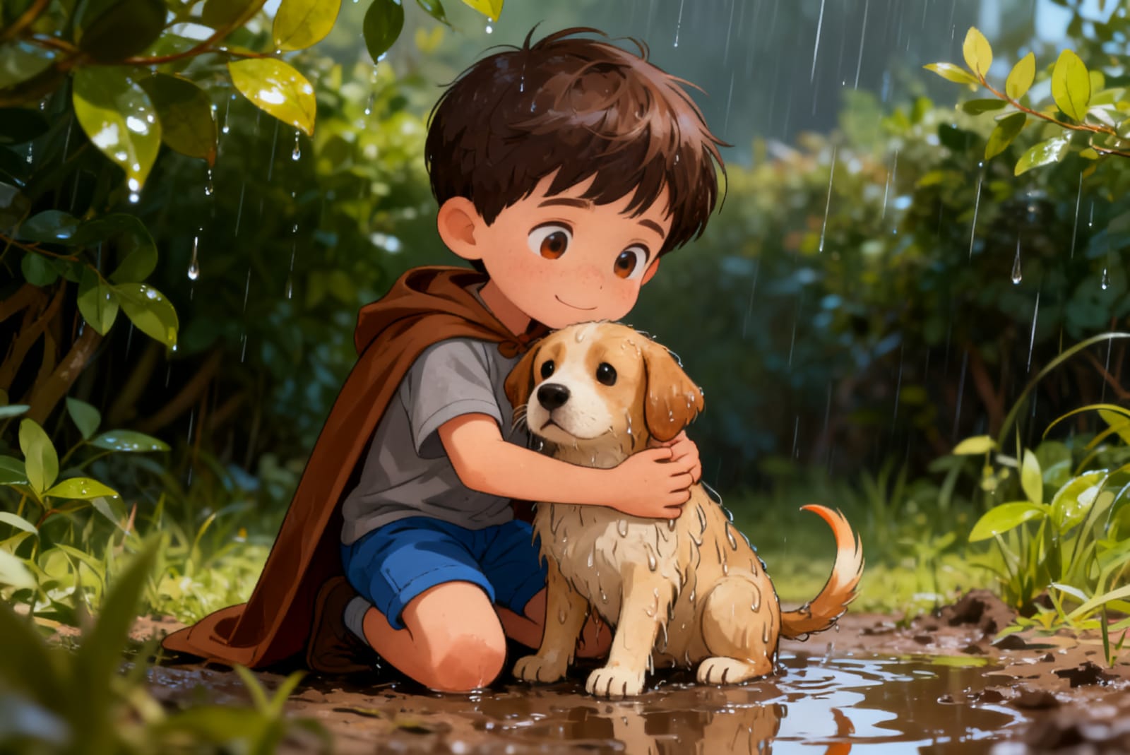 Shivansh the Superhero — illustration for page 5