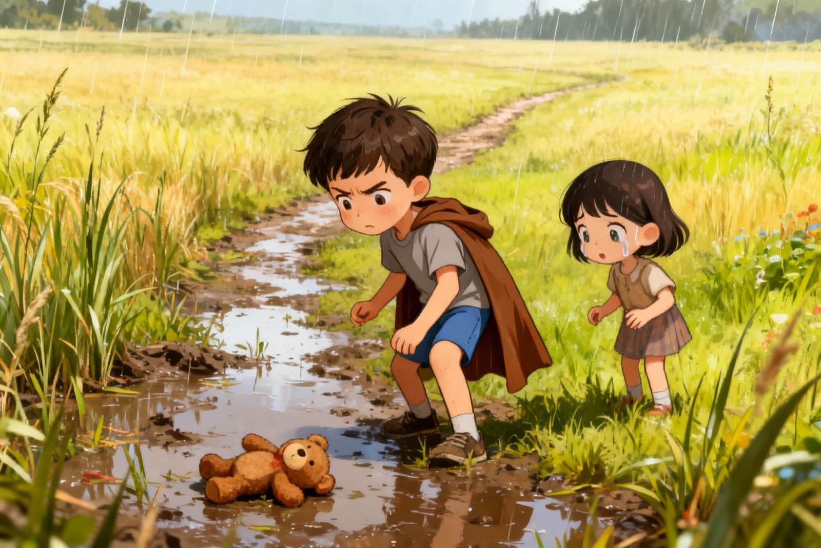 Shivansh the Superhero — illustration for page 6