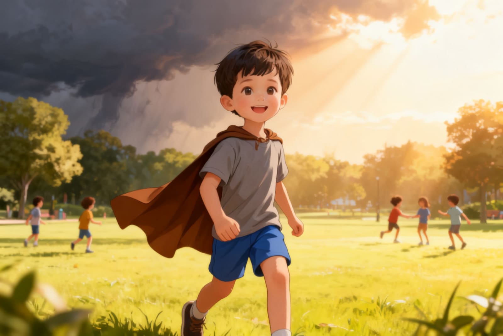 Shivansh the Superhero — illustration for page 10