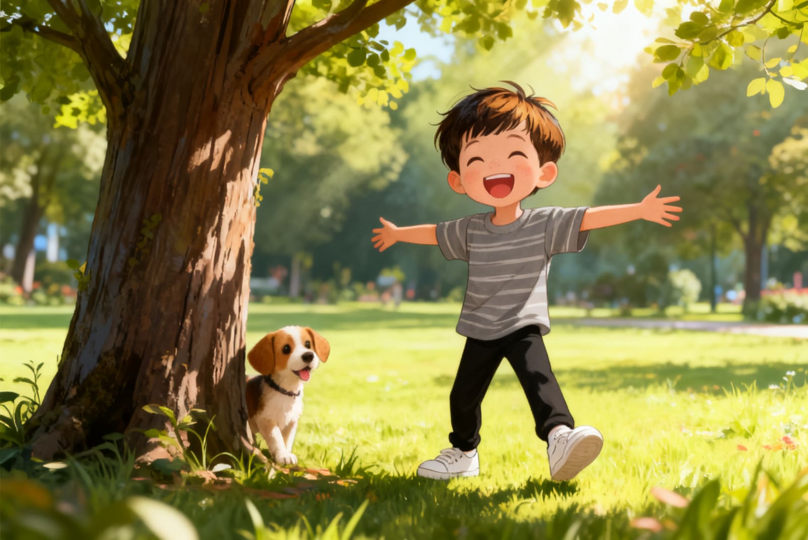Shivansh the Superhero — illustration for page 4