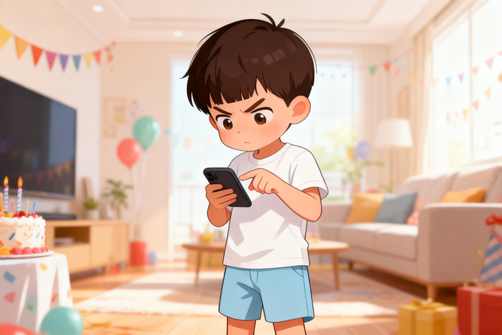 Adventures of Shivansh — illustration for page 11