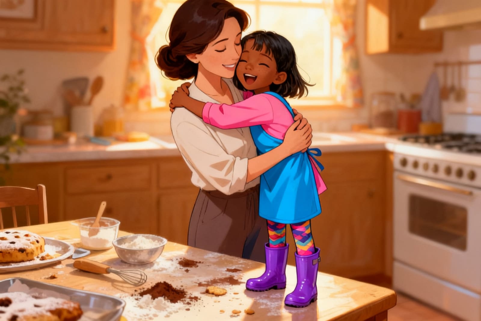 Shreya's Rainy Day Bake Off — illustration for page 12