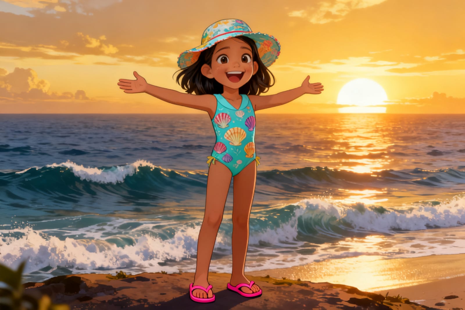 Shreya and the Ocean's Secret — illustration for page 12