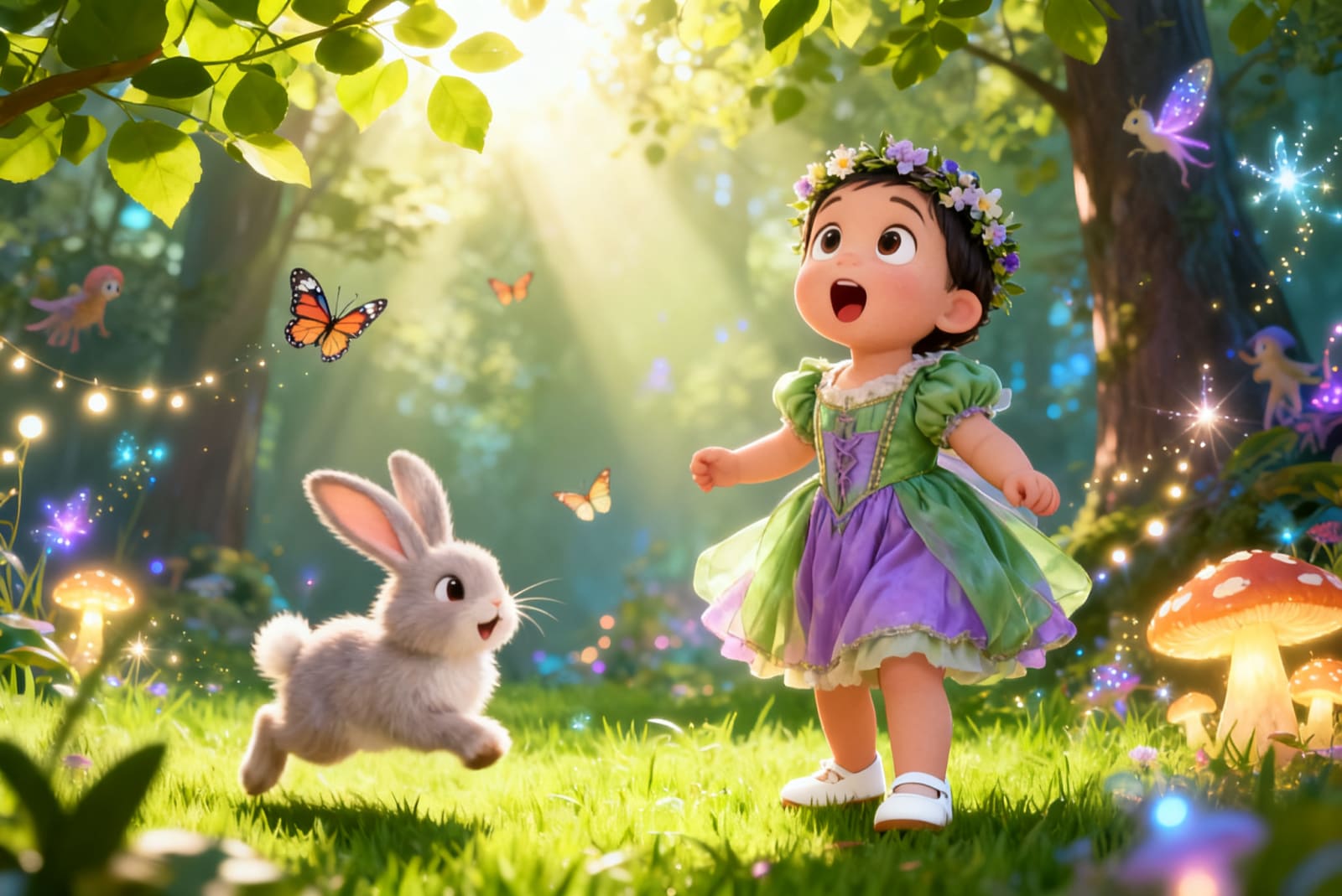 Maryam's Forest Friends — illustration for page 2