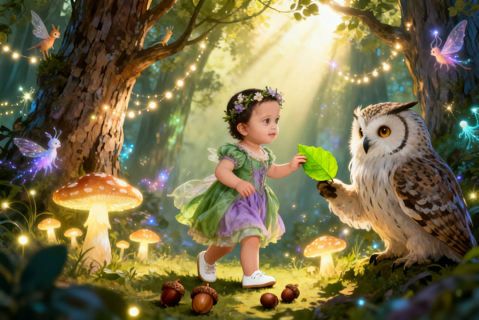 Maryam's Forest Friends — illustration for page 5
