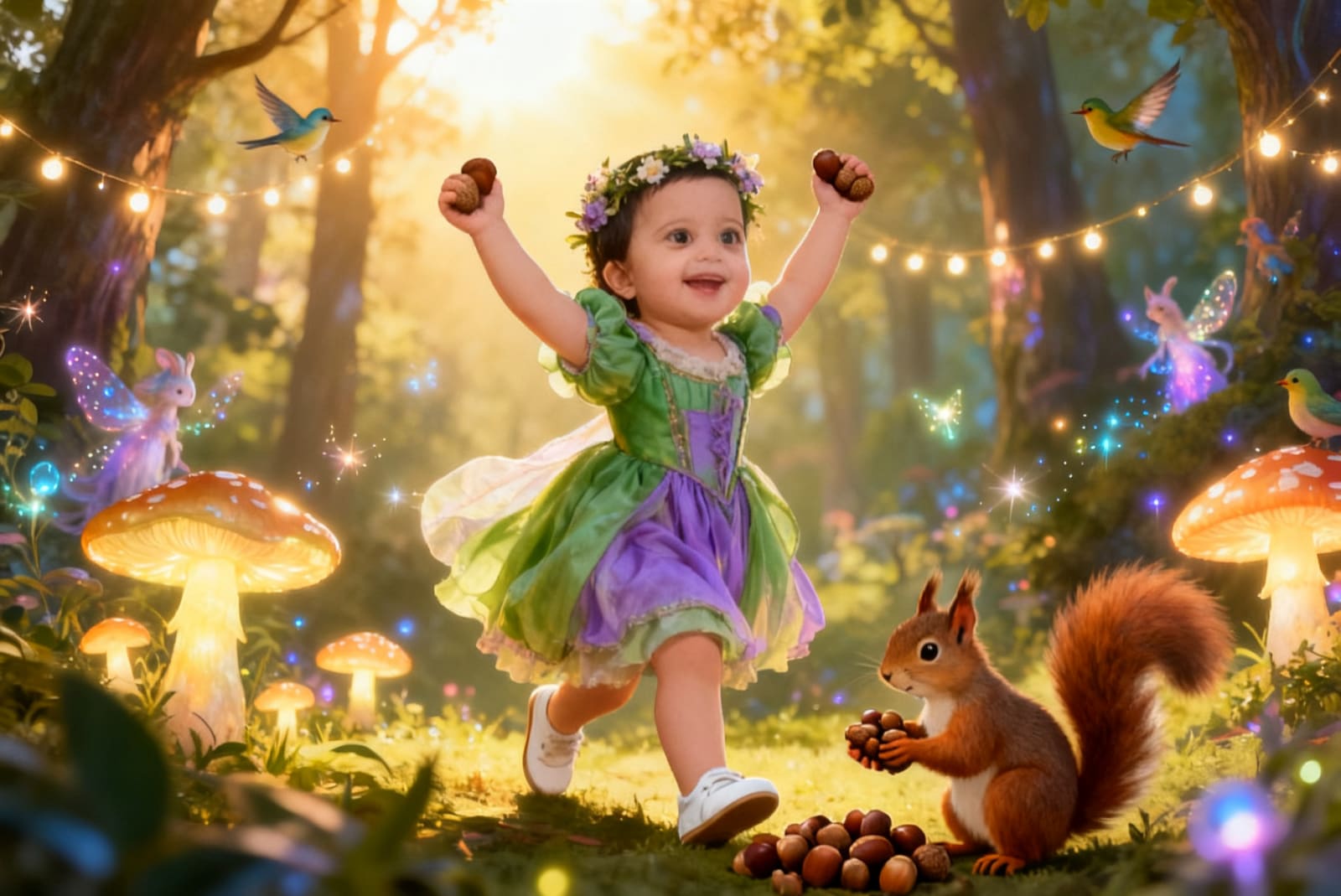 Maryam's Forest Friends — illustration for page 7
