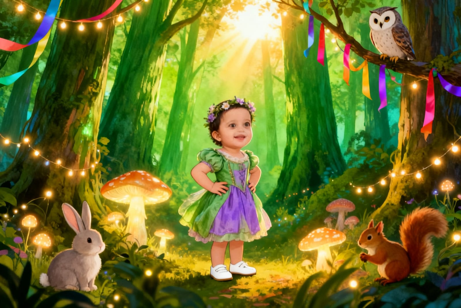 Maryam's Forest Friends — illustration for page 10
