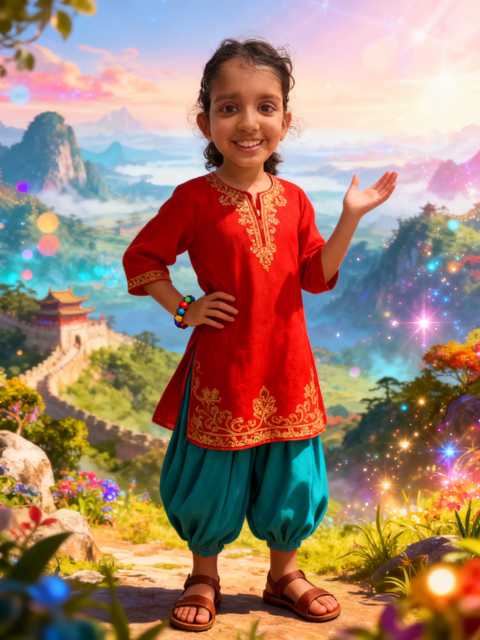 Cover of Shreya’s Dragon Adventure in China