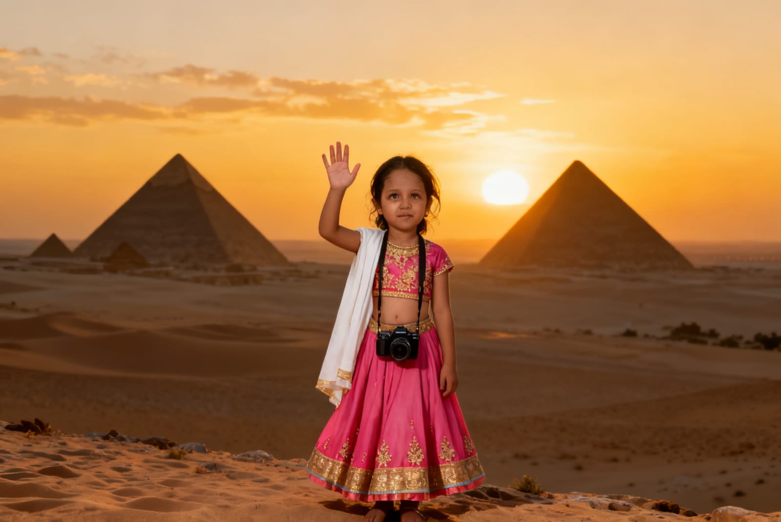 Aahana's Egyptian Adventure — illustration for page 11