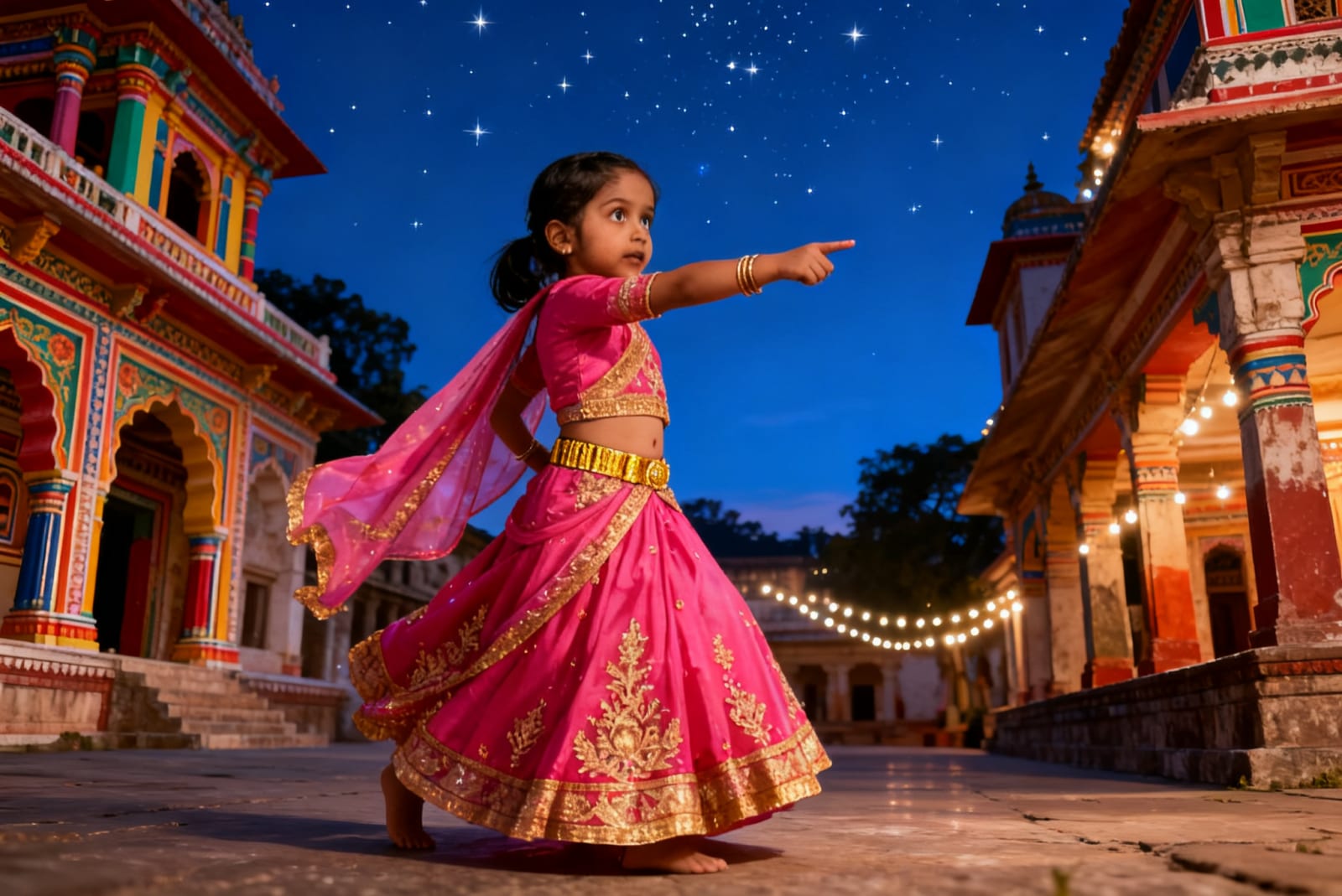 Aahana's Festival of Lights — illustration for page 10