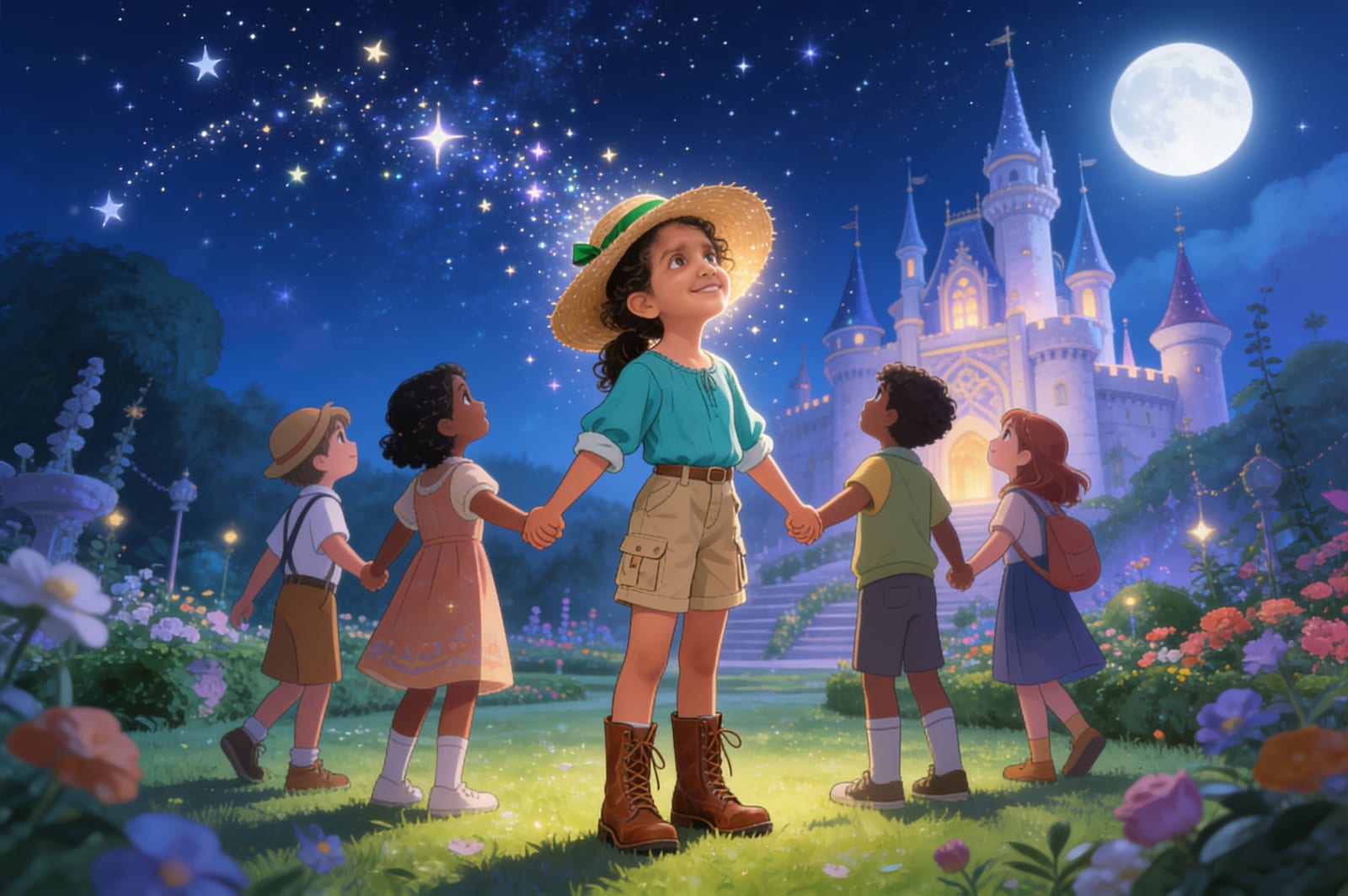 Shreya and the Great Garden Adventure — illustration for page 11
