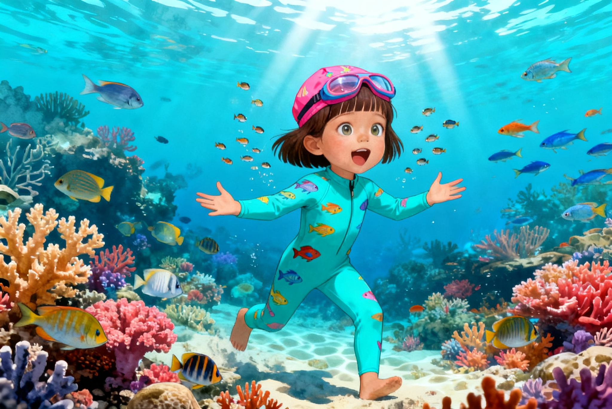 Aahana and the Hammerhead's Secret — illustration for page 10
