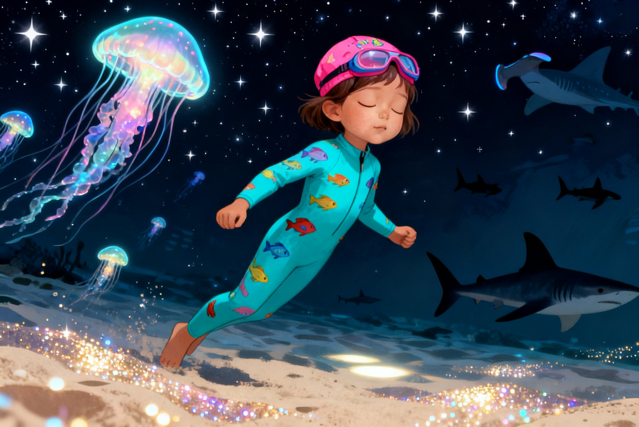 Aahana and the Hammerhead's Secret — illustration for page 11