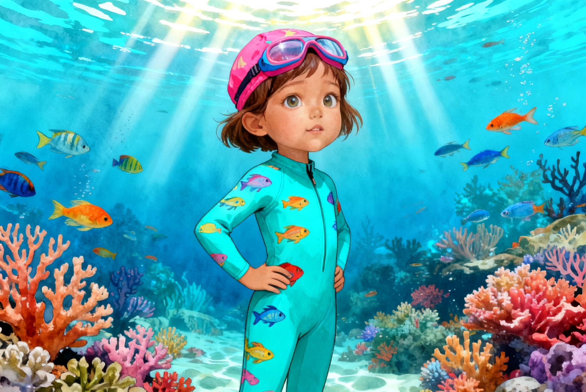 Aahana and the Hammerhead's Secret — illustration for page 12