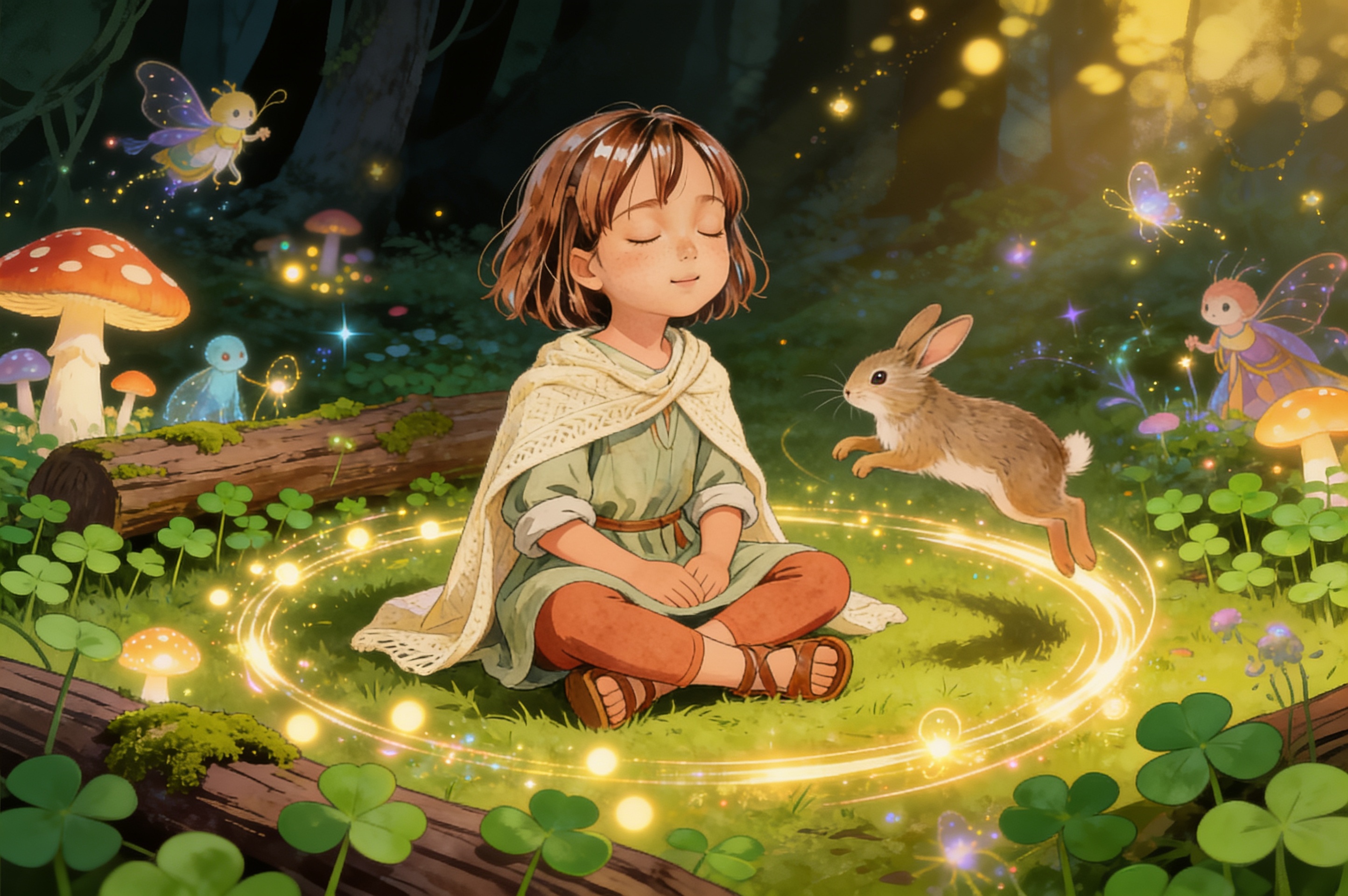 Aahana's Forest Friends — illustration for page 5