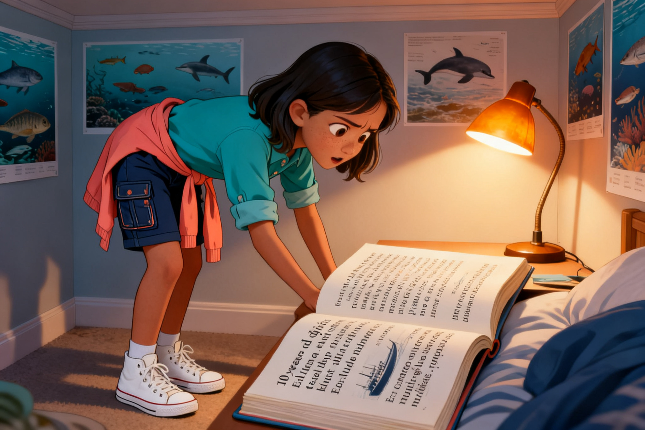 Shreya's Underwater Listening Post — illustration for page 2
